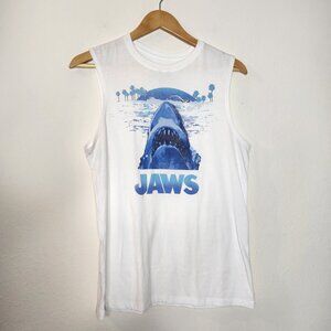 JAWS Boys (18) XXL White Tank Top Movie
